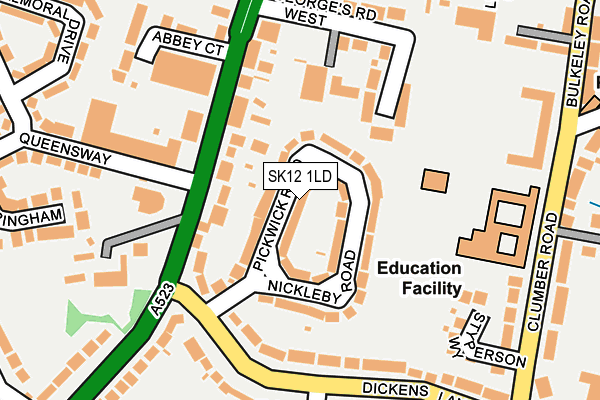 Map of FOXY FIRST AID LTD at local scale