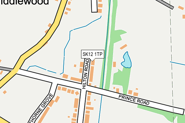 Map of DALMORE PROPERTY LIMITED at local scale