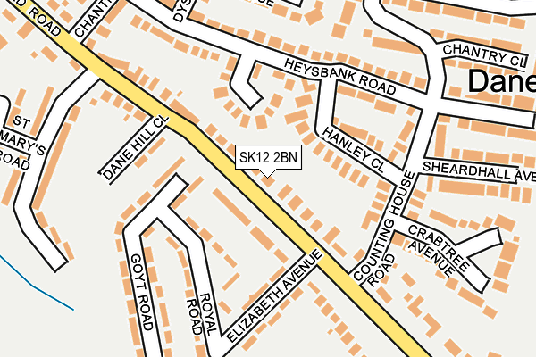 Map of DAVE FARLEY ELECTRICAL LTD at local scale