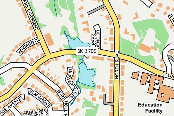 Map of IN 2 FITNESS LIMITED at local scale