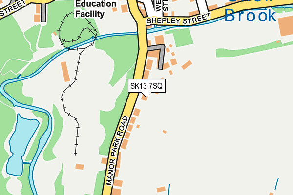 Map of HB CATERING LTD at local scale