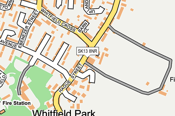 Map of JYM HADFIELD LTD at local scale