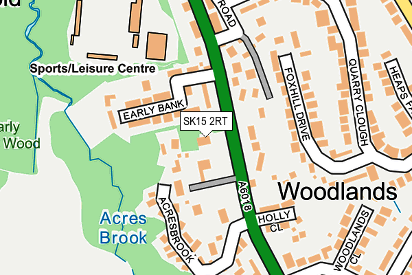 Map of BROADHURST GROUP LIMITED at local scale