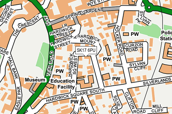 Map of PRESTON STREET HOLDINGS LIMITED at local scale