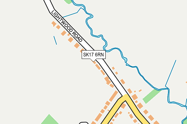 Map of LA GABY LTD at local scale
