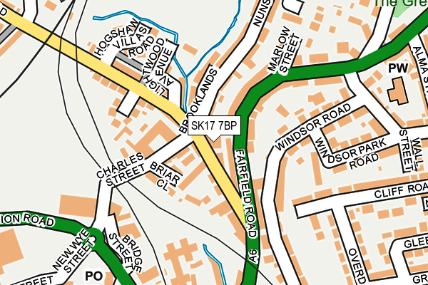 Map of LIGHTWOOD GARAGE (BUXTON) LIMITED at local scale