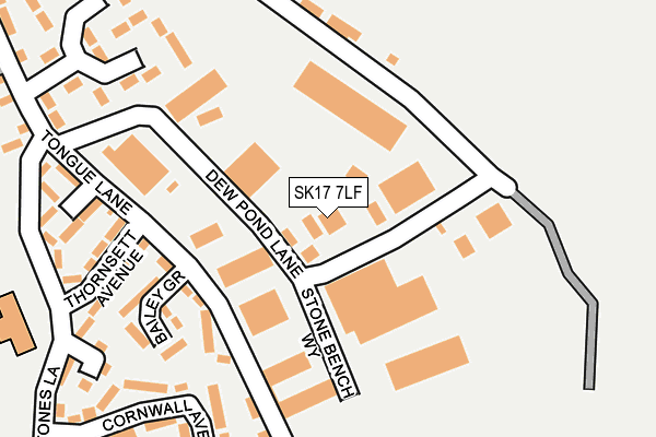 Map of DIRECT LAWN AND GARDEN LIMITED at local scale