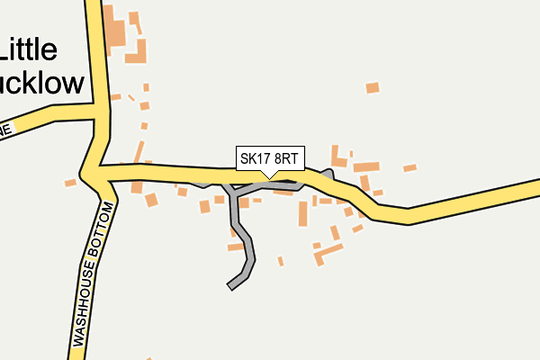 SK17 8RT map - OS OpenMap – Local (Ordnance Survey)