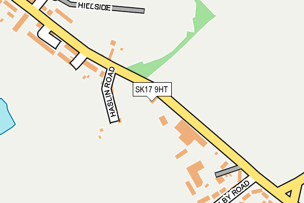 SK17 9HT map - OS OpenMap – Local (Ordnance Survey)