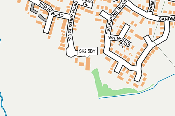 SK2 5BY map - OS OpenMap – Local (Ordnance Survey)