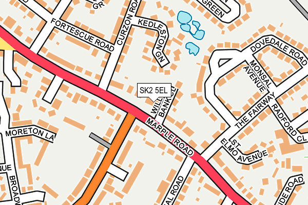 SK2 5EL map - OS OpenMap – Local (Ordnance Survey)