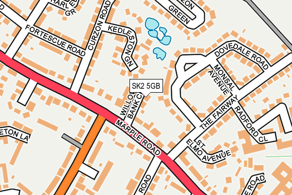 SK2 5GB map - OS OpenMap – Local (Ordnance Survey)