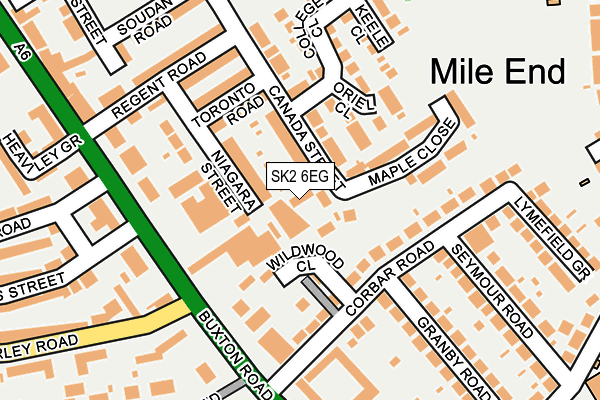 SK2 6EG map - OS OpenMap – Local (Ordnance Survey)