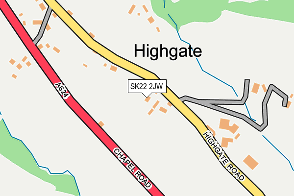 Map of HIGHGATA CONSULTING LIMITED at local scale