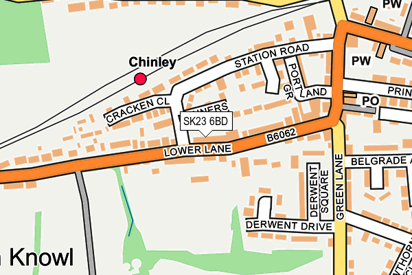 Map of SAHA RETAIL LTD at local scale