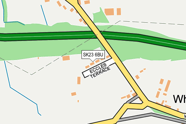 SK23 6BU map - OS OpenMap – Local (Ordnance Survey)