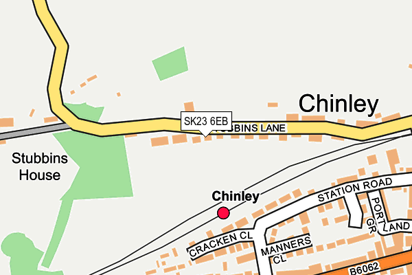 Map of CRACKEN EDGE LIMITED at local scale