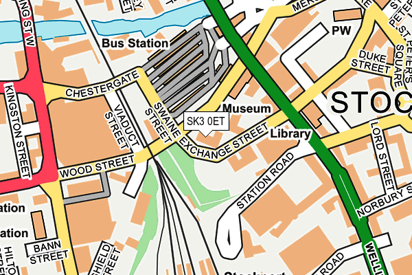 SK3 0ET map - OS OpenMap – Local (Ordnance Survey)