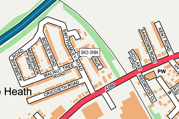 SK3 0NN map - OS OpenMap – Local (Ordnance Survey)