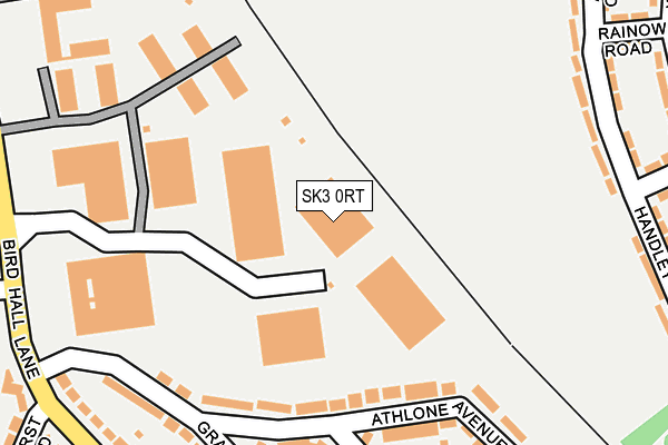 SK3 0RT map - OS OpenMap – Local (Ordnance Survey)