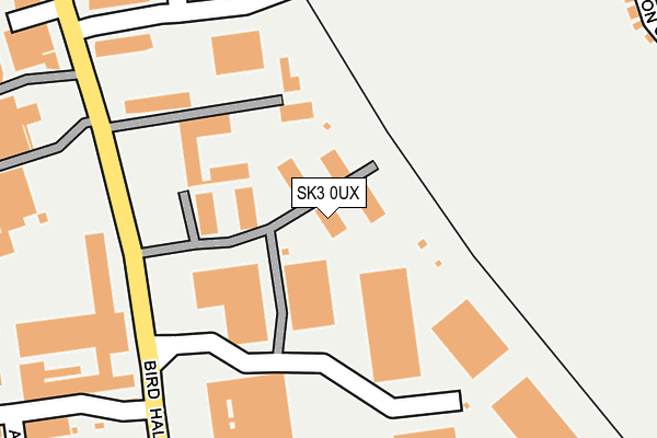 SK3 0UX map - OS OpenMap – Local (Ordnance Survey)