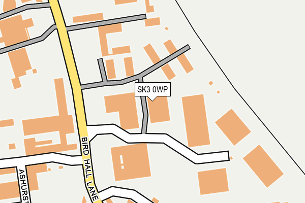 SK3 0WP map - OS OpenMap – Local (Ordnance Survey)