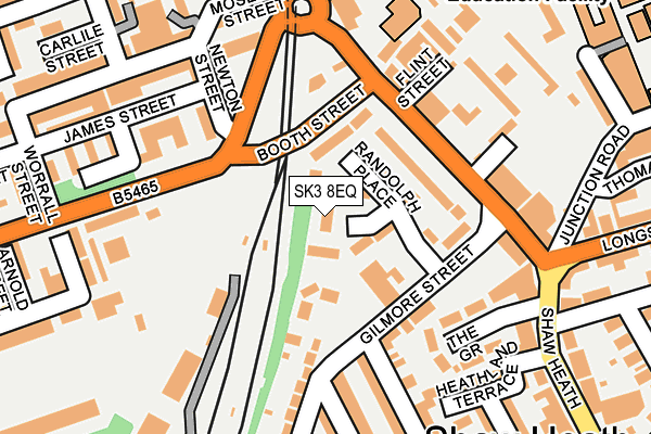 SK3 8EQ map - OS OpenMap – Local (Ordnance Survey)