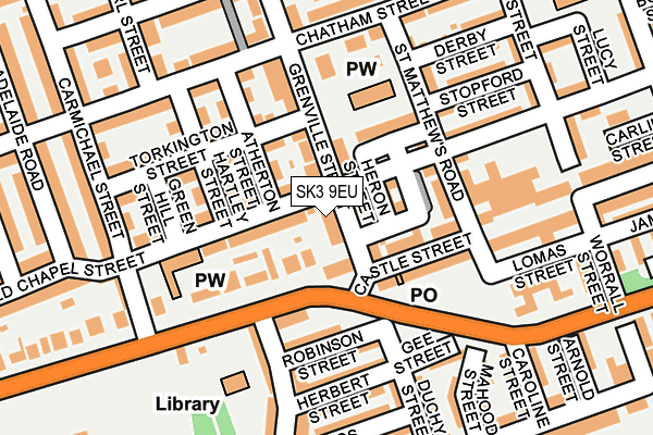 Map of PRO-FIT GYMS (BOLTON) LIMITED at local scale