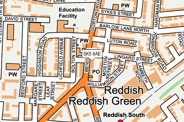 Map of BLETCHLEY PROPERTY MANAGEMENT LIMITED at local scale