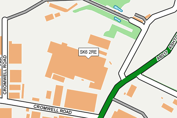 SK6 2RE map - OS OpenMap – Local (Ordnance Survey)