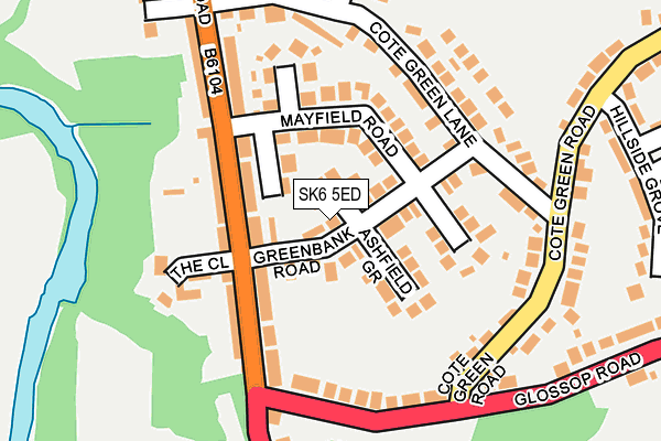 Map of KMF LIMITED at local scale