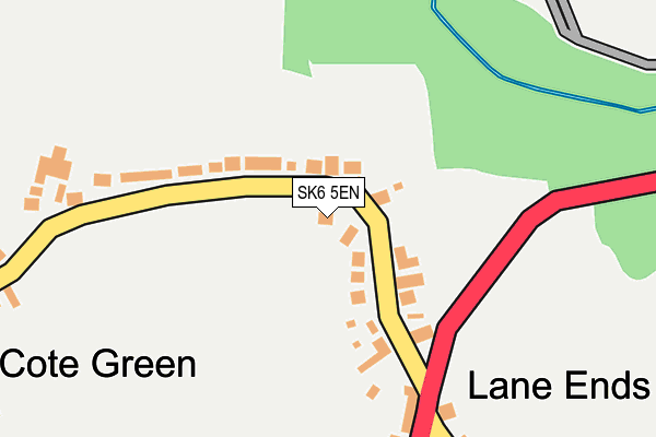 Map of LOWICK GREEN LTD at local scale