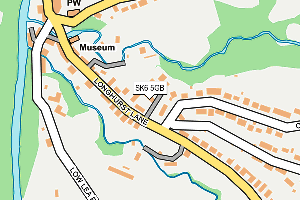 SK6 5GB map - OS OpenMap – Local (Ordnance Survey)