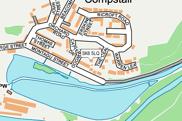 SK6 5LQ map - OS OpenMap – Local (Ordnance Survey)