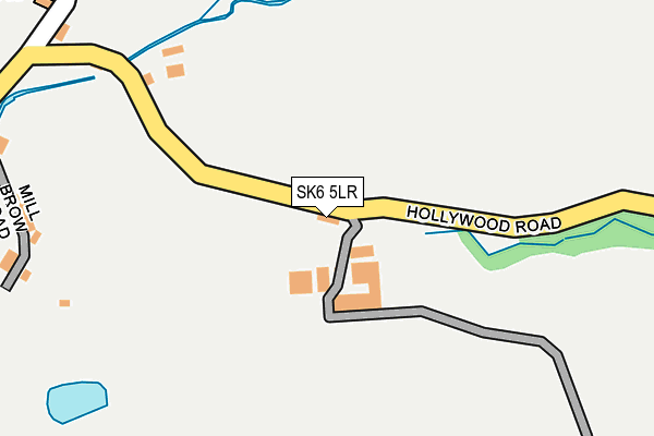 SK6 5LR map - OS OpenMap – Local (Ordnance Survey)