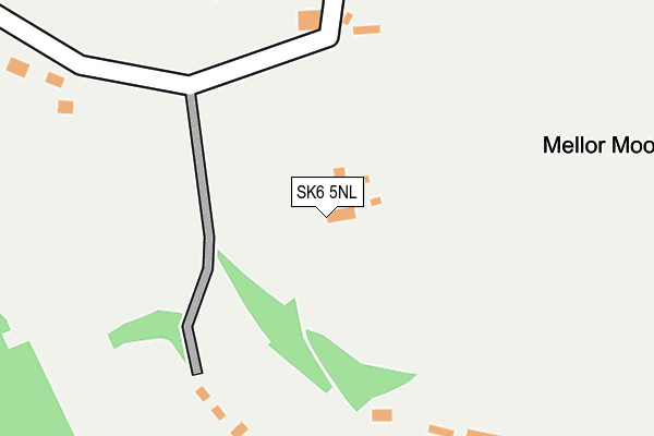 SK6 5NL map - OS OpenMap – Local (Ordnance Survey)