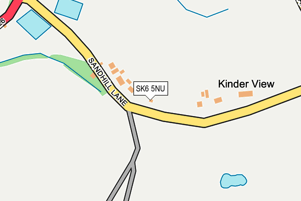 SK6 5NU map - OS OpenMap – Local (Ordnance Survey)