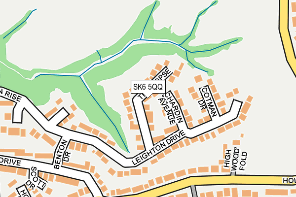 SK6 5QQ map - OS OpenMap – Local (Ordnance Survey)