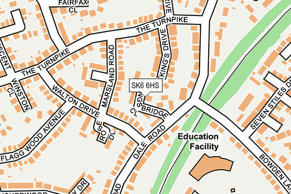 Map of KINGSBRIDGE HEALTH LIMITED at local scale