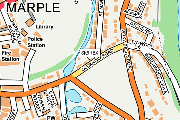 Map of PROPHECY CRICKET LTD at local scale