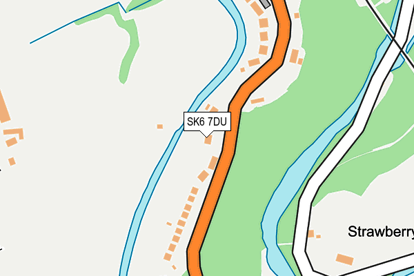 SK6 7DU map - OS OpenMap – Local (Ordnance Survey)