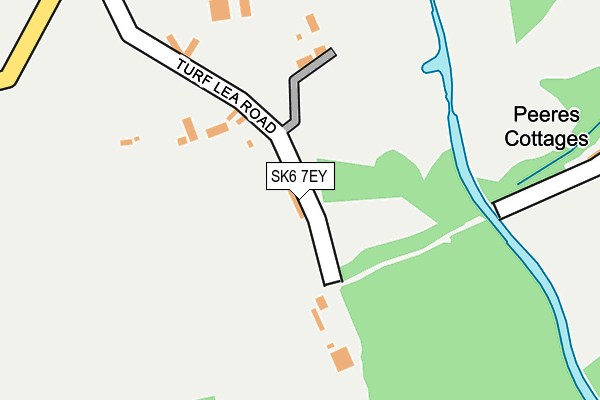 SK6 7EY map - OS OpenMap – Local (Ordnance Survey)