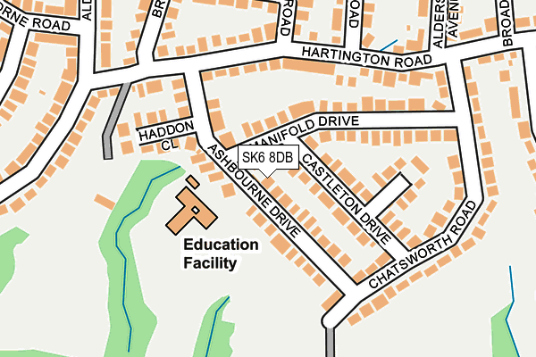 Map of NORTHERN FOUNDATIONS LIMITED at local scale