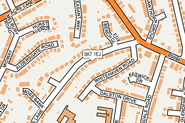 Map of JMJLB LIMITED at local scale