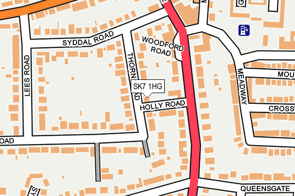 SK7 1HG map - OS OpenMap – Local (Ordnance Survey)