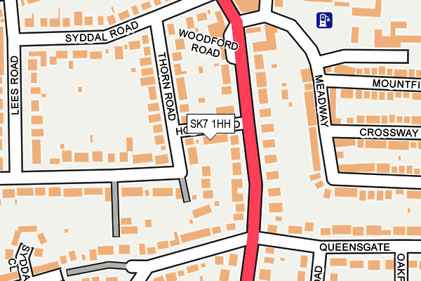 SK7 1HH map - OS OpenMap – Local (Ordnance Survey)