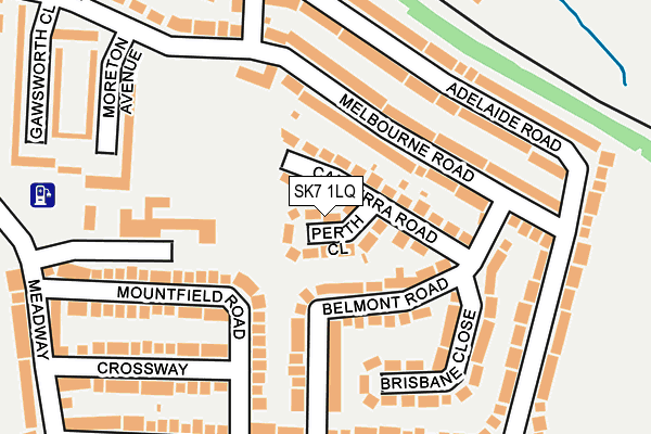 SK7 1LQ map - OS OpenMap – Local (Ordnance Survey)