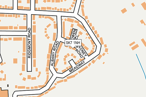 SK7 1NH map - OS OpenMap – Local (Ordnance Survey)