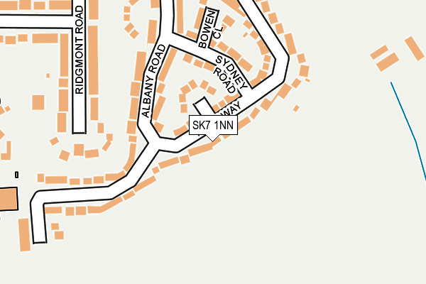 SK7 1NN map - OS OpenMap – Local (Ordnance Survey)