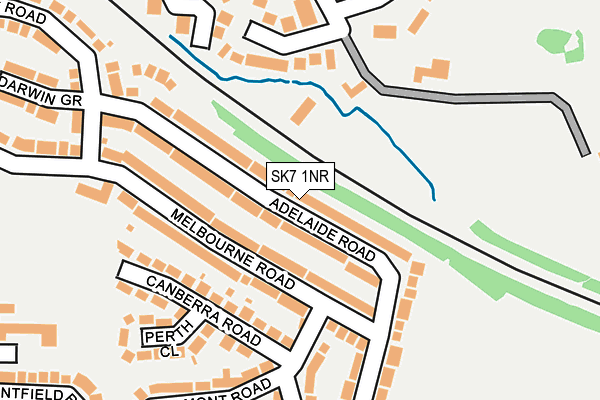 SK7 1NR map - OS OpenMap – Local (Ordnance Survey)